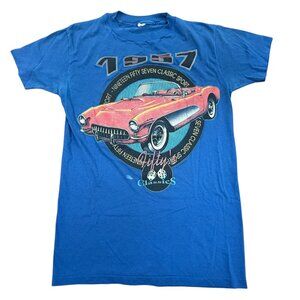Vintage T-Shirt 1957 Sports Car Single-Stitch